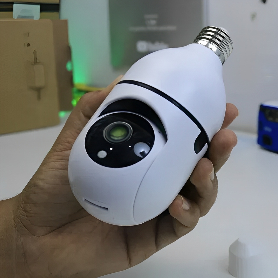 Light Socket Security Camera
